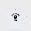 A Bathing Ape x Spotify x Central Cee College Tee weiß 97604 1