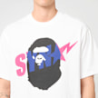 A Bathing Ape x Spotify x Central Cee Ape Head Tee white 97602 3