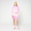 Nike Wmns Phoenix Fleece Mid-Rise Dip Shorts Pink 98015 2