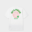 Jordan Pizza Graphic Crewneck T-Shirt weiß 98103 1
