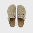 Birkenstock Boston Rivet LEVE (narrow) grijs 98245 4
