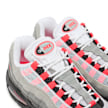 Nike Wmns Air Max 95 Big Bubble "Solar Red" grau 98592 6