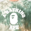 A Bathing Ape Tie Dyed College Relaxed Fit Tee M groen 99430 3