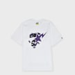 A Bathing Ape Glitch Woodland Camo Ape Face Sta Tee M weiß 99439 1