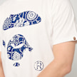 A Bathing Ape Japanese Indigo Art Camo Ape Face Tee wit 99442 4