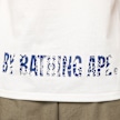 A Bathing Ape Japanese Indigo Art Camo Ape Face Tee weiß 99442 5