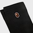 A Bathing Ape Ape Head One Point Socks schwarz 99473 3