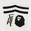 A Bathing Ape Ape Head Line Socks weiß 99475 3