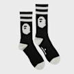 A Bathing Ape Ape Head Line Socks schwarz 99477 2
