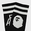 A Bathing Ape Ape Head Line Socks schwarz 99477 3