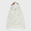 A Bathing Ape City Camo Shark Regular Fit Full Zip Hoodie weiß 99484 1