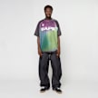 A Bathing Ape Tie Dye Sta Stripe Pattern Football Jersey Tee multicolor 99481 2