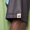 A Bathing Ape Tie Dye Sta Stripe Pattern Football Jersey Tee multicolor 99481 6