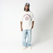 A Bathing Ape Busy Works College Relaxed Fit Tee grey 99502 2
