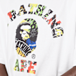 A Bathing Ape Multi Logo College Relaxed Fit Tee weiß 99514 3