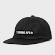 A Bathing Ape Logo Panel Cap zwart 99506 1