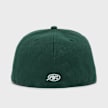 A Bathing Ape Glow In The Dark College New Era 59Fifty Cap groen 99522 2