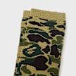 A Bathing Ape ABC Camo Jacquard Socks grün 99530 3