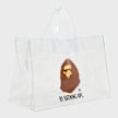 A Bathing Ape Ape Head Clear Bag multicolor 99532 2