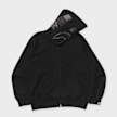 A Bathing Ape Garment Dye Shark Relaxed Fit Full Zip Hoodie schwarz 99555 1
