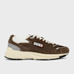 Autry Hyperway Low Suede Mesh bruin 100141 2