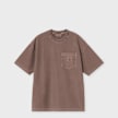 Carhartt WIP S/S Loose Pocket T-Shirt braun 101862 1