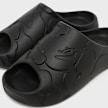 A Bathing Ape Bape Slides #1 M black 102814 6