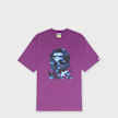 A Bathing Ape Color Camo Ape Head Relaxed Fit Tee lila 102816 1