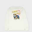 HUMAN MADE Graphic L/S T-Shirt weiß 103123 1