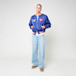 HUMAN MADE Satin Jacket blau 103137 2
