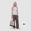 adidas Originals Checkered Trackpants brown 103688 2