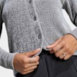 adidas Originals Premium Essential Chenille Button Up Cardigan Grau 103837 4