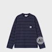 Carhartt WIP Wmns L/S Cardona Pocket T-Shirt blauw 104029 1