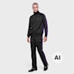 Needles Trainingsjacke Schwarz 104119 2