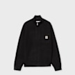 Carhartt WIP Detroit Half Zip Sweater zwart 104175 1