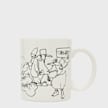 Carhartt WIP Blinkerfluid Mug Porcelain white/black Schwarz 104229 2