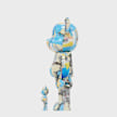 Medicom Bearbrick Jean Michel Basquiat #12 400% & 100% multicolor 104370 2