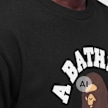 A Bathing Ape College Tee white black 104934 3
