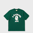 A Bathing Ape Bape Sticker College Relaxed Fit Tee groen 104953 1