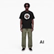A Bathing Ape Busy Works Logo Relaxed Fit Tee black 104962 2