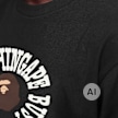A Bathing Ape Busy Works Logo Relaxed Fit Tee black 104962 3