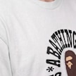 A Bathing Ape Busy Works Logo Relaxed Fit Tee white 104961 3