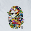 A Bathing Ape Sticker Pack Ape Head Tee wit 104963 3