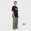 A Bathing Ape Milo On Bape Tee schwarz 104968 2