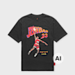 Jordan Brooklyn Graphic T-Shirt Schwarz 105676 1