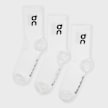 On Logo Sock High 3P wit 105789 1
