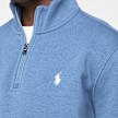 Polo Ralph Lauren Double Knit Quarter Zip Pullover blau 105906 3