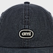 AMI PARIS Ami Patch Embroidery Cap Schwarz 106025 4
