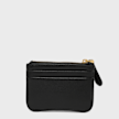 AMI PARIS Paris Zipped Card Holder schwarz 106034 2