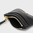 AMI PARIS Paris Zipped Card Holder black 106034 3